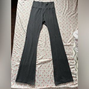 Brandy Melville Grey Flare Leggings